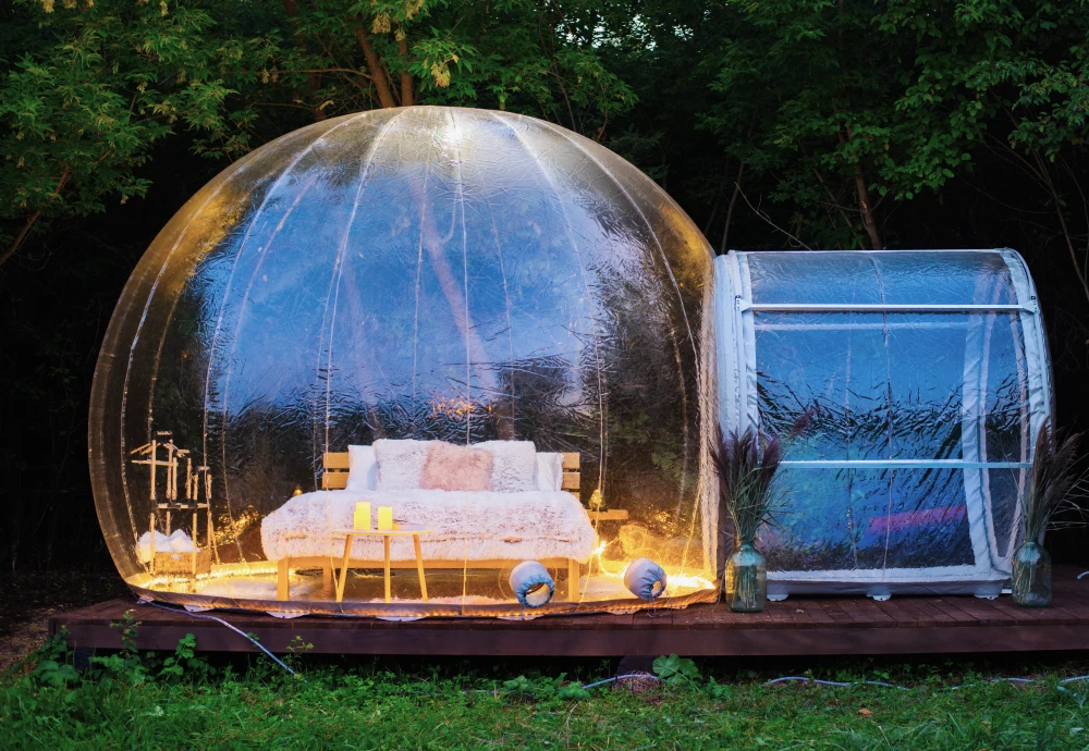 inflatable bubble dome tent