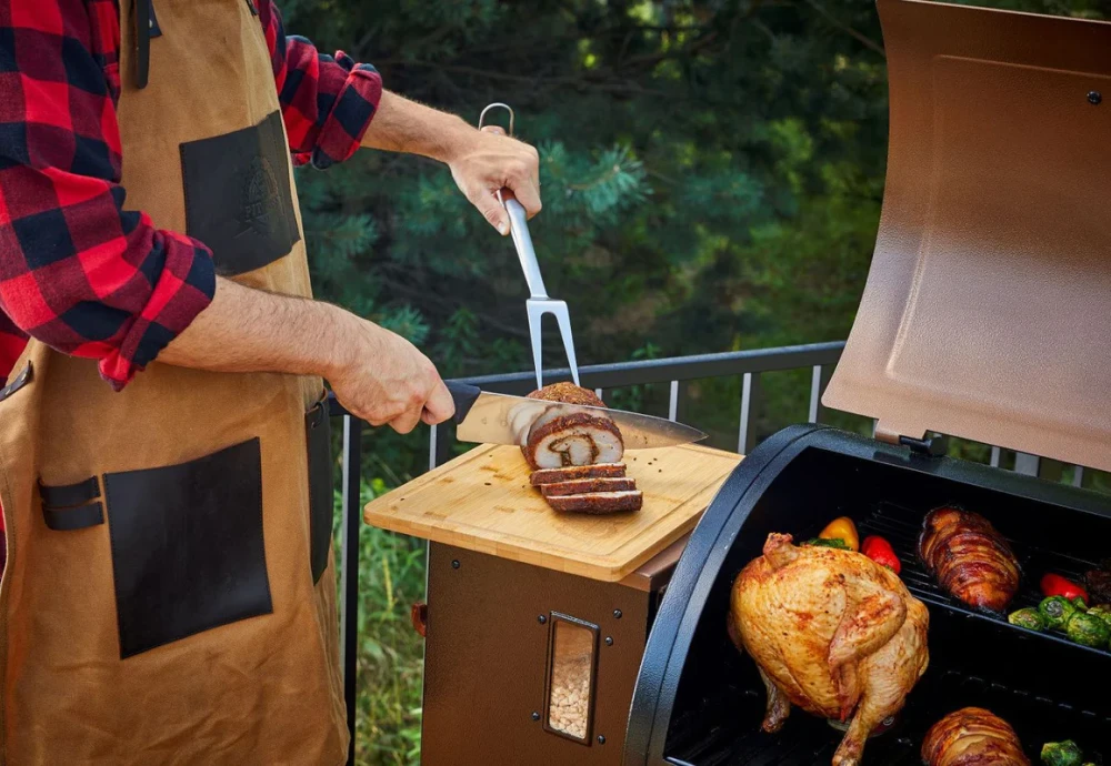 combination grill and smoker